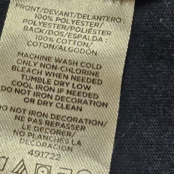 Loft Blue Floral Print Sleeveless Blouse Size Small - Picture 4 of 4